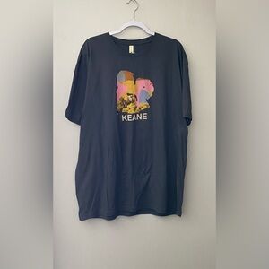NWOT Keane T-shirt “ Cause And Effect” tour 2020